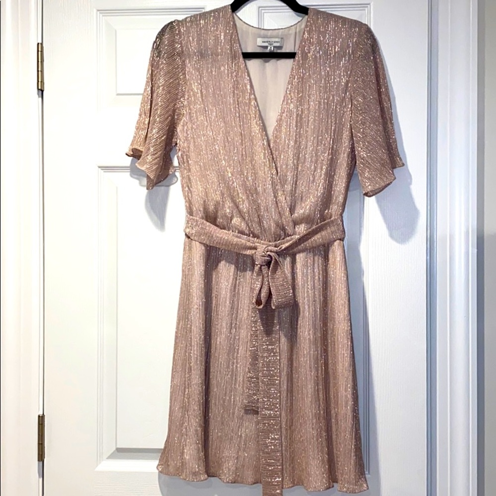 Waverly Grey Medium Pink Shimmer Dress